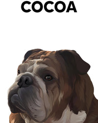 Custom Pet Portrait - Digital Print