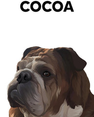 Custom Pet Portrait - Digital Print