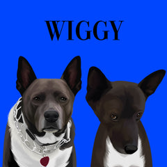 Custom Pet Portrait - Digital Print