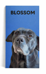 Custom Pet Portrait Canvas Wrap