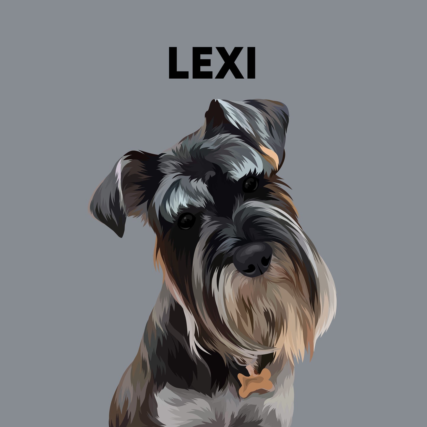 Custom Pet Portrait - Digital Print