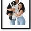 The Duo: Pet & Human Illustration.