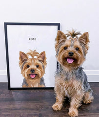 Custom Pet Portrait - Digital Print