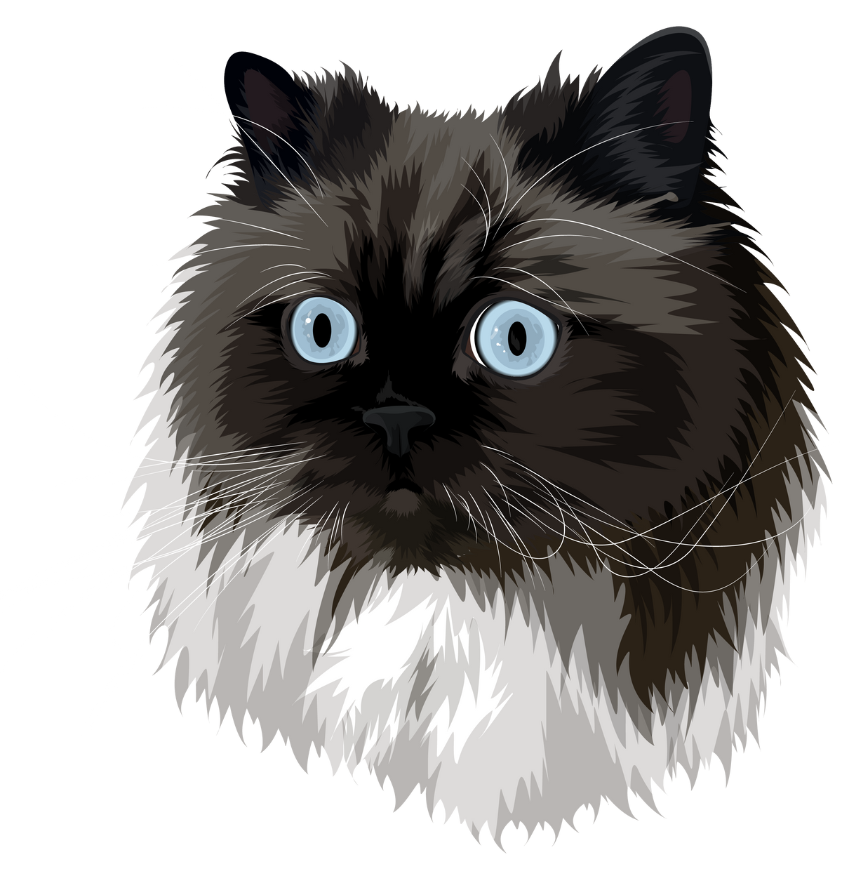 Custom Pet Portrait - Digital Print