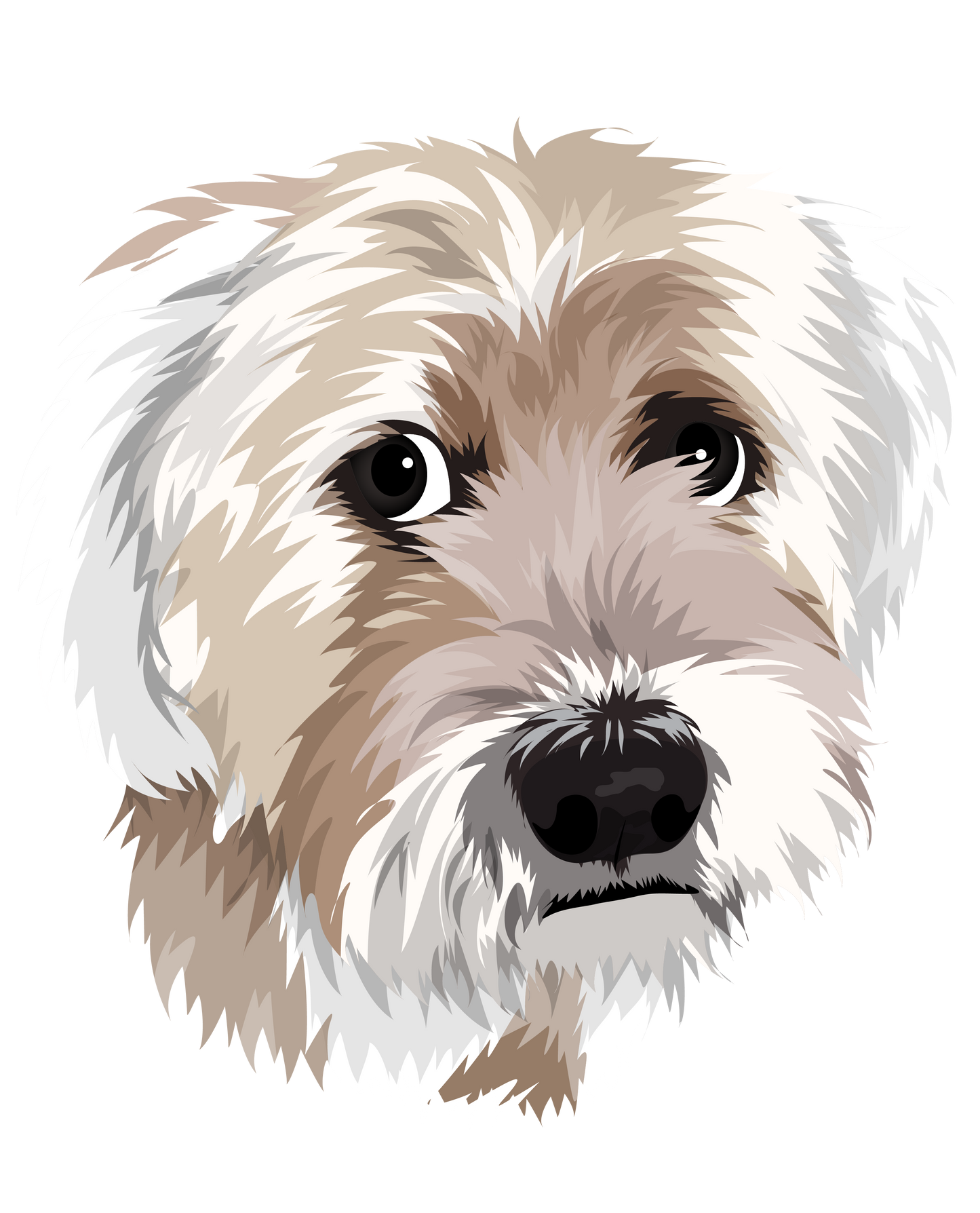 Custom Pet Portrait - Digital Print
